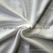 T-shirt à rayonne de lin à tricoter Jersey (QF13-0280)
